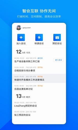 騰訊會(huì )議國際版軟件
