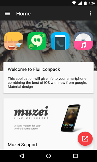 Flux White CM11 Theme軟件