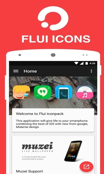 Flux White CM11 Theme軟件