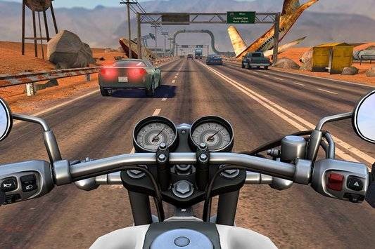 公路摩托3d手游