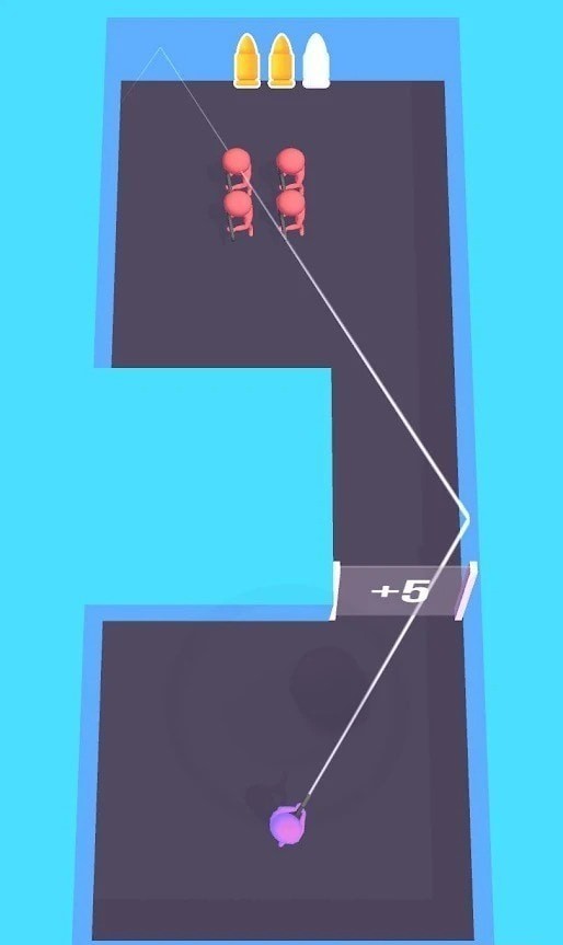 子弹反弹射击手游