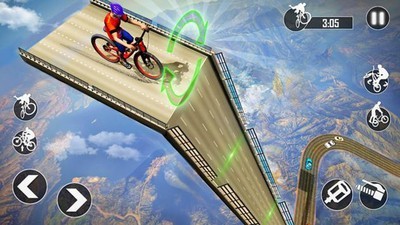 大型坡道BMX赛车手游