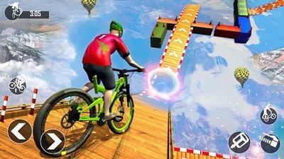 大型坡道BMX赛车手游