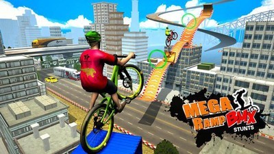 大型坡道BMX赛车手游
