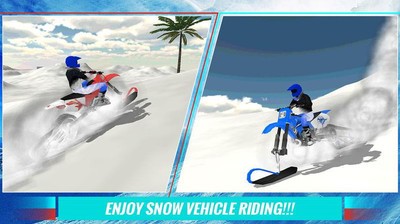 3D冬季雪地车手游